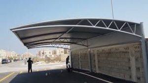 مظلات مواقف سيارات كابولي الرياض2